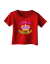 King Of Mardi Gras Infant T-Shirt Dark-Infant T-Shirt-TooLoud-Red-06-Months-Davson Sales