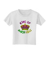 King Of Mardi Gras Toddler T-Shirt-Toddler T-Shirt-TooLoud-White-2T-Davson Sales