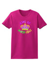 King Of Mardi Gras Womens Dark T-Shirt-Womens T-Shirt-TooLoud-Hot-Pink-Small-Davson Sales