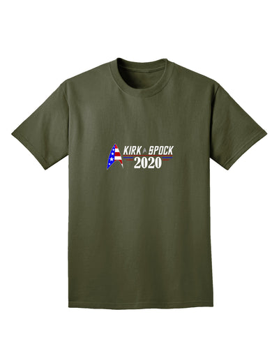 Kirk Spock 2020 Funny Adult Dark T-Shirt by TooLoud-Mens T-Shirt-TooLoud-Military-Green-Small-Davson Sales