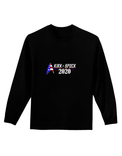 Kirk Spock 2020 Funny Adult Long Sleeve Dark T-Shirt by TooLoud-TooLoud-Black-Small-Davson Sales