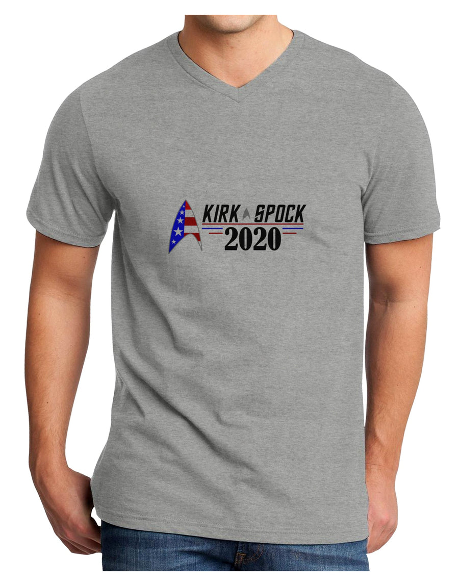 Kirk Spock 2020 Funny Adult V-Neck T-shirt by TooLoud-Mens V-Neck T-Shirt-TooLoud-White-Small-Davson Sales