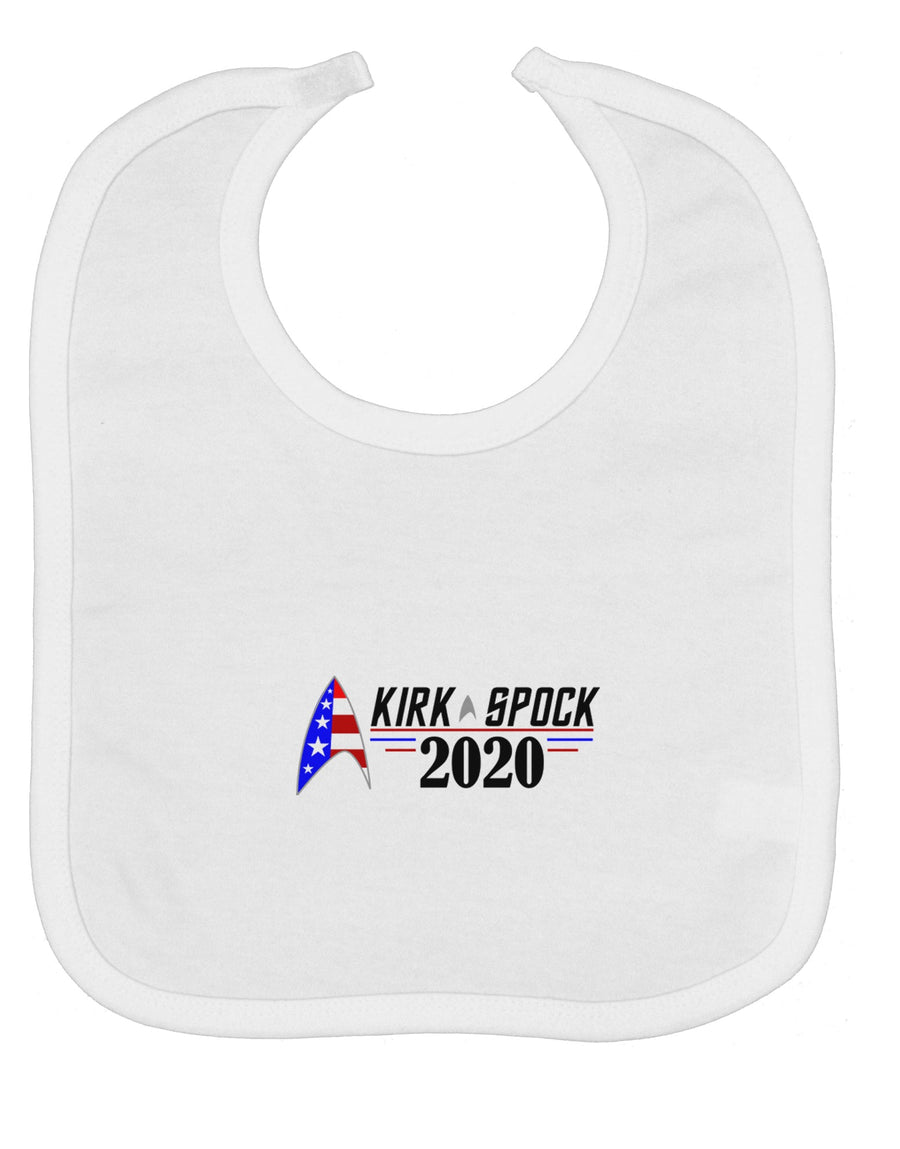 Kirk Spock 2020 Funny Baby Bib by TooLoud