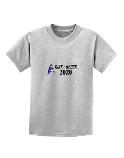 Kirk Spock 2020 Funny Childrens T-Shirt by TooLoud-TooLoud-AshGray-X-Small-Davson Sales