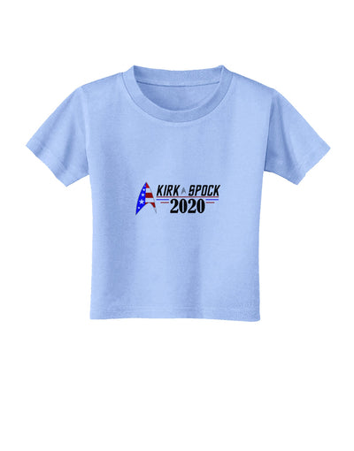 Kirk Spock 2020 Funny Toddler T-Shirt by TooLoud-Toddler T-Shirt-TooLoud-Aquatic-Blue-2T-Davson Sales