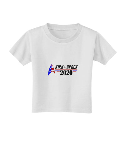 Kirk Spock 2020 Funny Toddler T-Shirt by TooLoud-Toddler T-Shirt-TooLoud-White-2T-Davson Sales