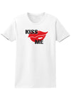 Kiss Me Adult Womens T-Shirt-Womens T-Shirt-TooLoud-White-Small-Davson Sales