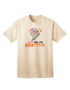 Kiss Me BOOtiful Ghost Orange Adult T-Shirt-Mens T-Shirt-TooLoud-Natural-Small-Davson Sales