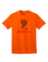 Kiss Me BOOtiful Ghost Red Adult T-Shirt-Mens T-Shirt-TooLoud-Orange-Small-Davson Sales