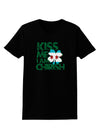 Kiss Me I'm Chirish Womens Dark T-Shirt by TooLoud-Clothing-TooLoud-Black-X-Small-Davson Sales