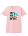 Kiss Me I'm Chirish Womens T-Shirt by TooLoud-Clothing-TooLoud-PalePink-X-Small-Davson Sales