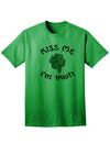 Kiss Me Im Irish Adult Unisex St Patrick's Day T-Shirt-TooLoud-Kelly Green-Small-Davson Sales