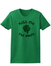 Kiss Me Im Irish Adult Womens St. Patrick's Day T-Shirt-TooLoud-Kelly Green-Small-Davson Sales