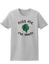 Kiss Me Im Irish Adult Womens St. Patrick's Day T-Shirt-TooLoud-Ash Gray-Small-Davson Sales