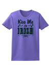 Kiss Me I'm Irish-ish Womens T-Shirt-Womens T-Shirt-TooLoud-Violet-X-Small-Davson Sales