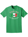 Kiss Me I'm Mexican Adult Dark T-Shirt-Mens T-Shirt-TooLoud-Kelly-Green-Small-Davson Sales