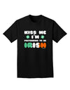 Kiss Me I'm Pretending to Be Irish Adult Dark T-Shirt by TooLoud-Mens T-Shirt-TooLoud-Black-Small-Davson Sales