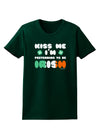 Kiss Me I'm Pretending to Be Irish Womens Dark T-Shirt by TooLoud-Womens T-Shirt-TooLoud-Forest-Green-Small-Davson Sales