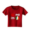 Kiss and Irish Flag Shamrock - Kiss Me I'm Irish Toddler T-Shirt Dark by TooLoud-Toddler T-Shirt-TooLoud-Red-2T-Davson Sales