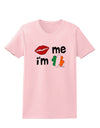 Kiss and Irish Flag Shamrock - Kiss Me I'm Irish Womens T-Shirt by TooLoud-Womens T-Shirt-TooLoud-PalePink-X-Small-Davson Sales