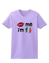 Kiss and Irish Flag Shamrock - Kiss Me I'm Irish Womens T-Shirt by TooLoud-Womens T-Shirt-TooLoud-Lavender-X-Small-Davson Sales