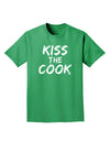 Kiss the Cook Grill Master 2 - Text Adult Dark T-Shirt-Mens T-Shirt-TooLoud-Kelly-Green-Small-Davson Sales