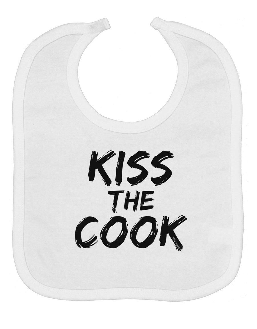 Kiss the Cook Grill Master 2 - Text Baby Bib