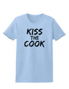 Kiss the Cook Grill Master 2 - Text Womens T-Shirt-Womens T-Shirt-TooLoud-Light-Blue-X-Small-Davson Sales