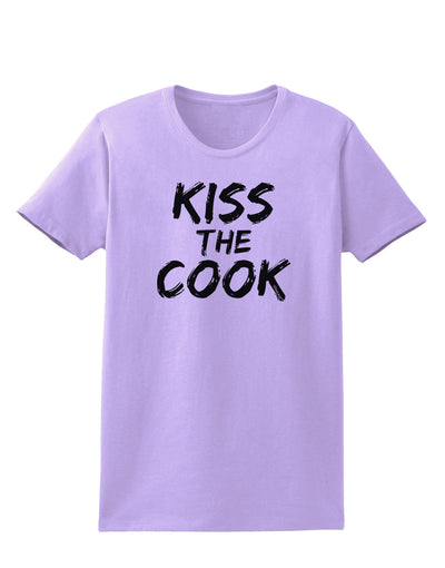 Kiss the Cook Grill Master 2 - Text Womens T-Shirt-Womens T-Shirt-TooLoud-Lavender-X-Small-Davson Sales