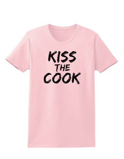 Kiss the Cook Grill Master 2 - Text Womens T-Shirt-Womens T-Shirt-TooLoud-PalePink-X-Small-Davson Sales