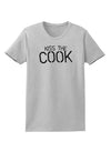 Kiss the Cook Grill Master - Text Womens T-Shirt-Womens T-Shirt-TooLoud-AshGray-X-Small-Davson Sales