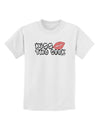 Kiss the Cook With Lips Childrens T-Shirt by TooLoud-Childrens T-Shirt-TooLoud-White-X-Small-Davson Sales