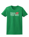 Kiss the Cook With Lips Womens Dark T-Shirt by TooLoud-Womens T-Shirt-TooLoud-Kelly-Green-X-Small-Davson Sales