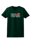 Kiss the Cook With Lips Womens Dark T-Shirt by TooLoud-Womens T-Shirt-TooLoud-Forest-Green-Small-Davson Sales