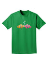 Kissy Clownfish Adult Dark T-Shirt-Mens T-Shirt-TooLoud-Kelly-Green-Small-Davson Sales