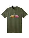 Kissy Clownfish Adult Dark T-Shirt-Mens T-Shirt-TooLoud-Military-Green-Small-Davson Sales