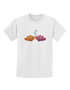 Kissy Clownfish Childrens T-Shirt-Childrens T-Shirt-TooLoud-White-X-Small-Davson Sales