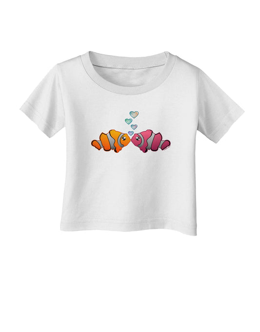 Kissy Clownfish Infant T-Shirt-Infant T-Shirt-TooLoud-White-06-Months-Davson Sales