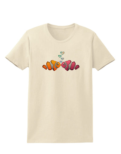 Kissy Clownfish Womens T-Shirt-Womens T-Shirt-TooLoud-Natural-X-Small-Davson Sales