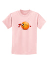 Kissy Face Emoji Childrens T-Shirt-Childrens T-Shirt-TooLoud-PalePink-X-Small-Davson Sales