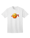 Kissy Face Emoji Girl Adult T-Shirt-Mens T-Shirt-TooLoud-White-Small-Davson Sales