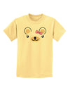 Kyu-T Ears - Beartholomea Girl Teddy Bear Childrens T-Shirt-Childrens T-Shirt-TooLoud-Daffodil-Yellow-X-Small-Davson Sales