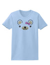 Kyu-T Ears - Beartholomea Girl Teddy Bear Womens T-Shirt-Womens T-Shirt-TooLoud-Light-Blue-X-Small-Davson Sales