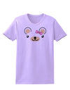 Kyu-T Ears - Beartholomea Girl Teddy Bear Womens T-Shirt-Womens T-Shirt-TooLoud-Lavender-X-Small-Davson Sales