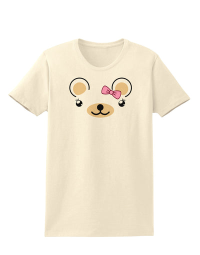 Kyu-T Ears - Beartholomea Girl Teddy Bear Womens T-Shirt-Womens T-Shirt-TooLoud-Natural-X-Small-Davson Sales