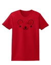 Kyu-T Ears - Beartholomea Girl Teddy Bear Womens T-Shirt-Womens T-Shirt-TooLoud-Red-X-Small-Davson Sales