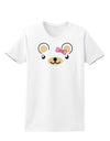 Kyu-T Ears - Beartholomea Girl Teddy Bear Womens T-Shirt-Womens T-Shirt-TooLoud-White-X-Small-Davson Sales