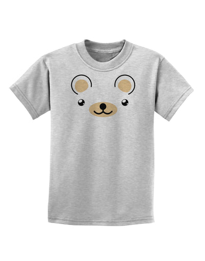 Kyu-T Ears - Beartholomew Teddy Bear Childrens T-Shirt-Childrens T-Shirt-TooLoud-AshGray-X-Small-Davson Sales