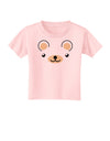 Kyu-T Ears - Beartholomew Teddy Bear Toddler T-Shirt-Toddler T-Shirt-TooLoud-Light-Pink-2T-Davson Sales