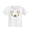 Kyu-T Ears - Beartholomew Teddy Bear Toddler T-Shirt-Toddler T-Shirt-TooLoud-White-2T-Davson Sales